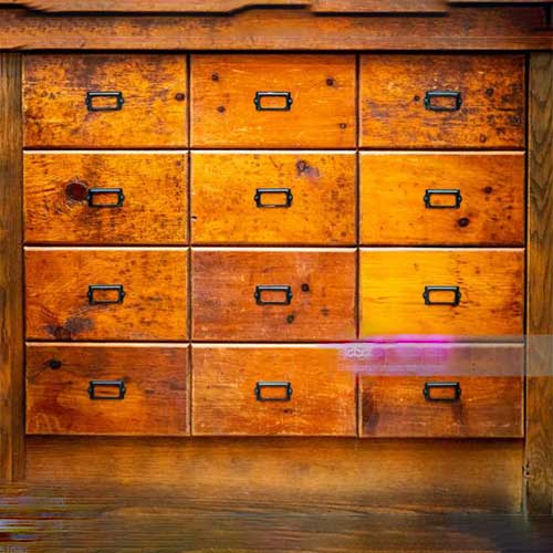 Antique File Cabinet