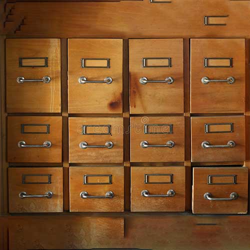 Antique File Cabinet