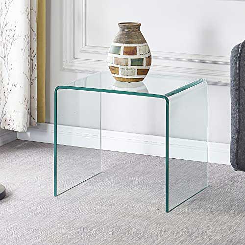Glass End Table