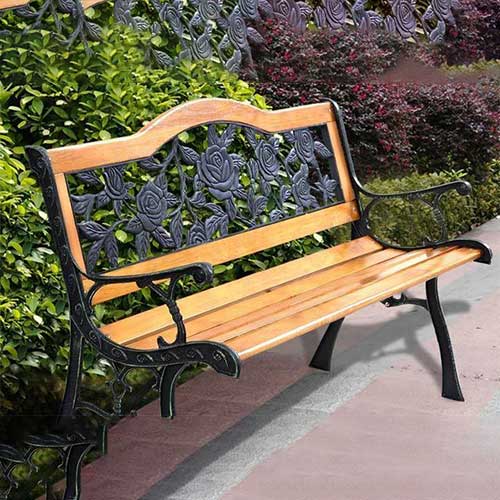 Iron Garden Bench