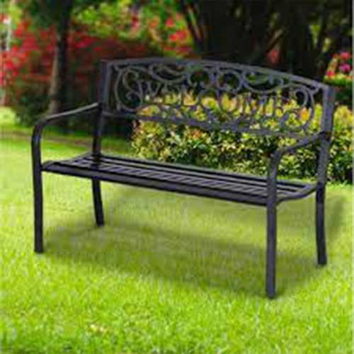 Iron Garden Bench