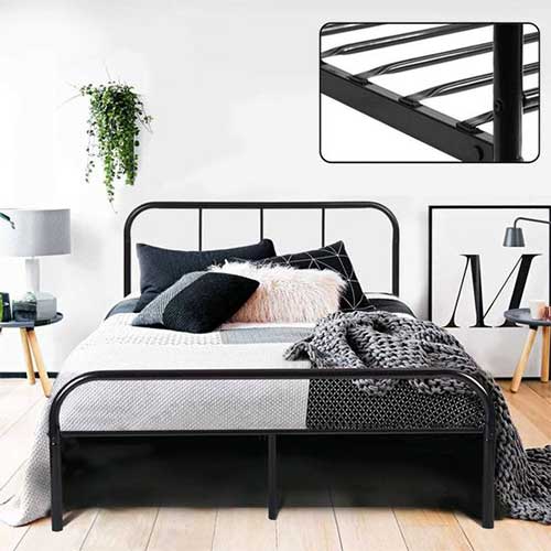Steel Wood Bed