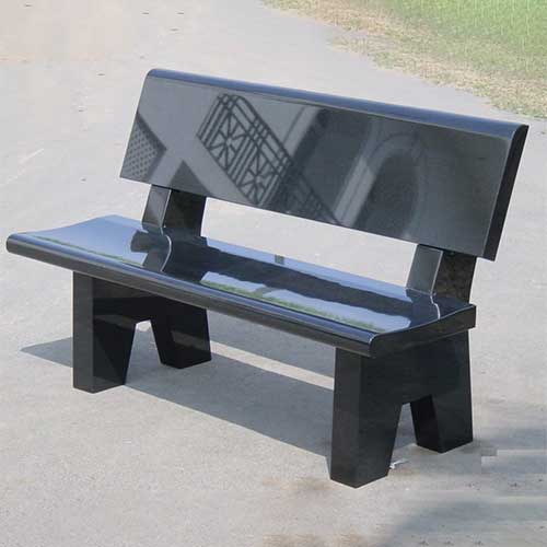 Granite Garden Bench