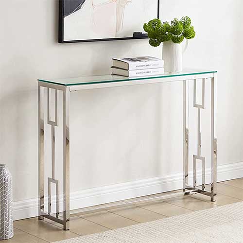 Glass Console Table