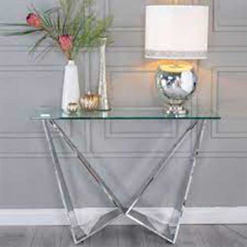 Glass Console Table