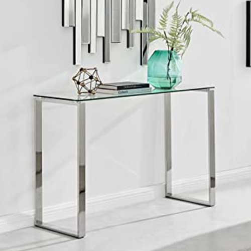 Glass Console Table
