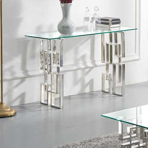 Glass Console Table