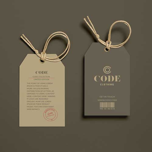 Clothes Hang Tag