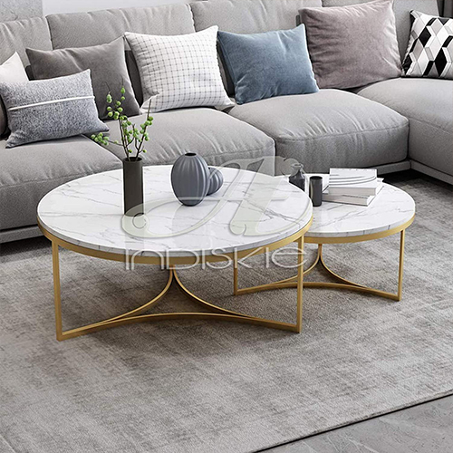 White Marble Table