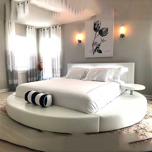 Round Bed