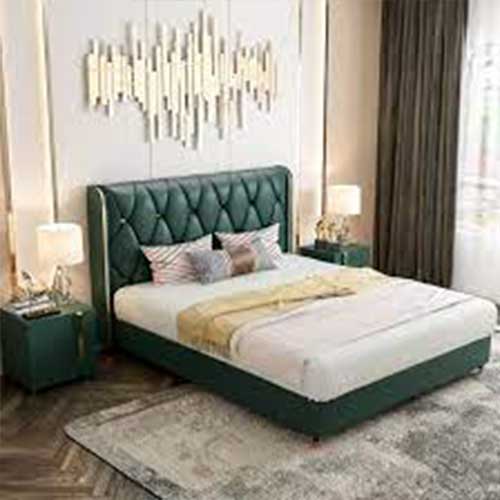 Leather Bed