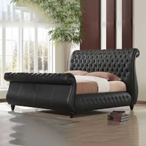 Leather Bed