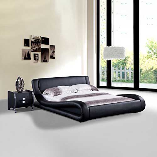 Leather Bed