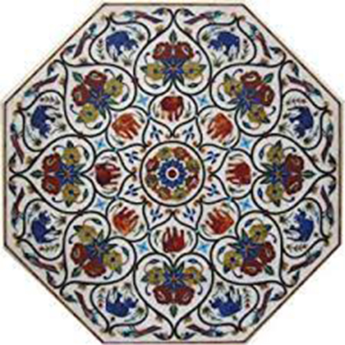 Stone Inlay Table Tops