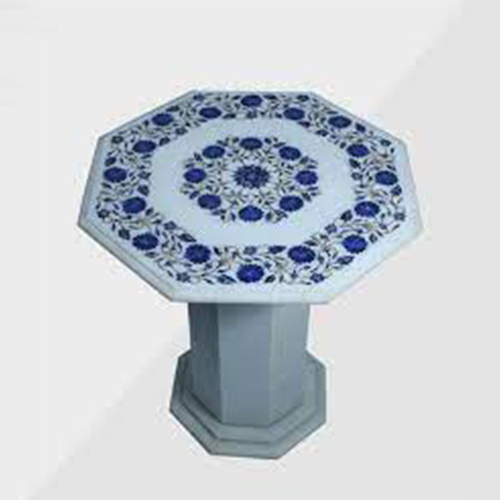 Stone Inlay Table Tops