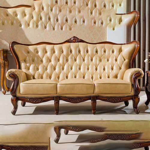 Wooden Carved Sofa Set