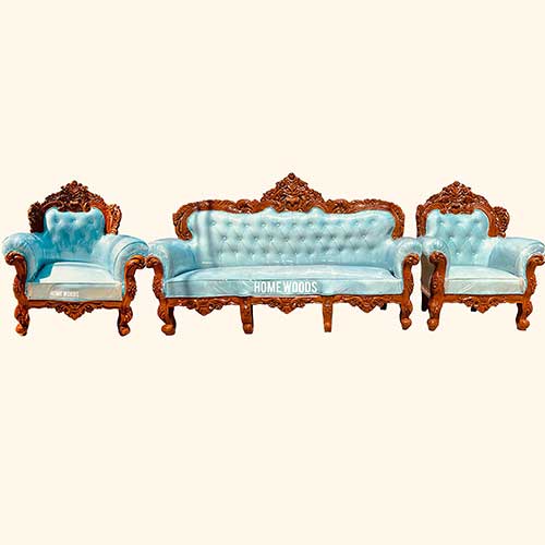 Wooden Carved Sofa Set