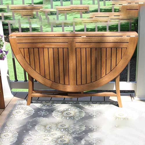 Round Folding Table