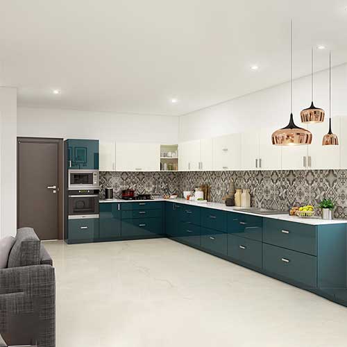 Contemporary Modular Kitchen