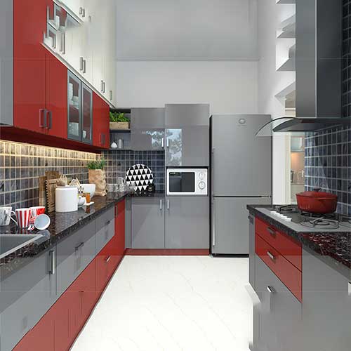 Contemporary Modular Kitchen