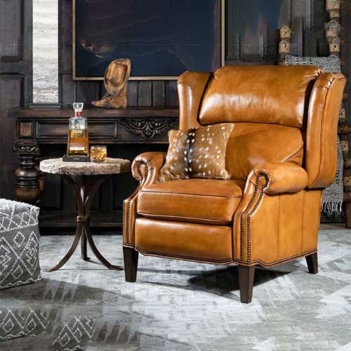 Elegant Leather Sofa