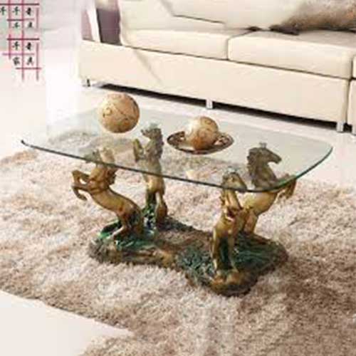 Glass Top Coffee Table