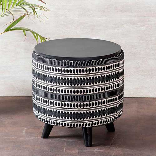 Fabric Ottoman