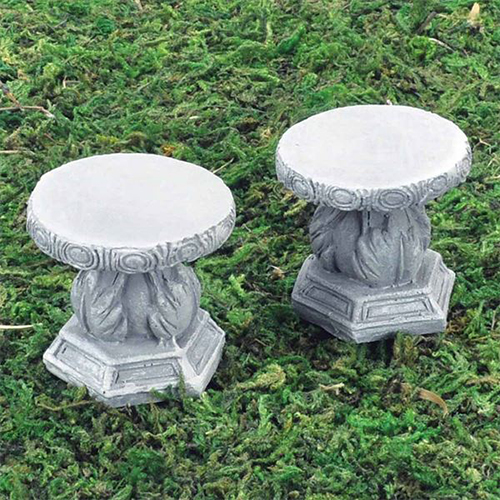 Stone Garden Stool