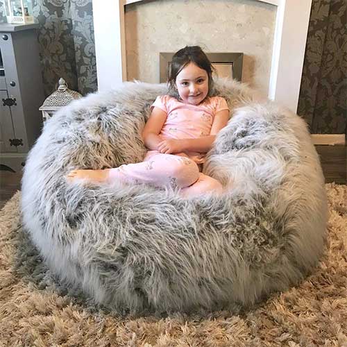Fur Bean Bag