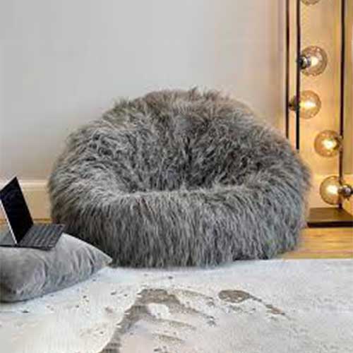 Fur Bean Bag