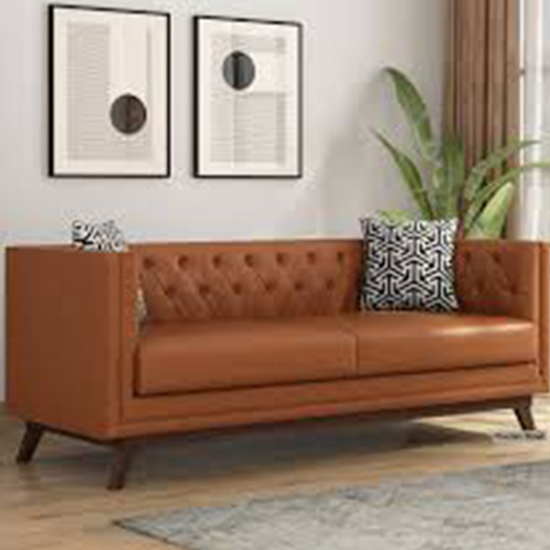 Elegant Leather Sofa