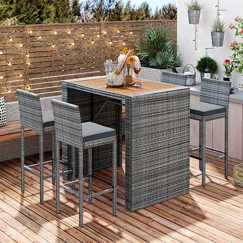 Wicker Bar Furniture