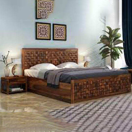 Wooden Double Bed
