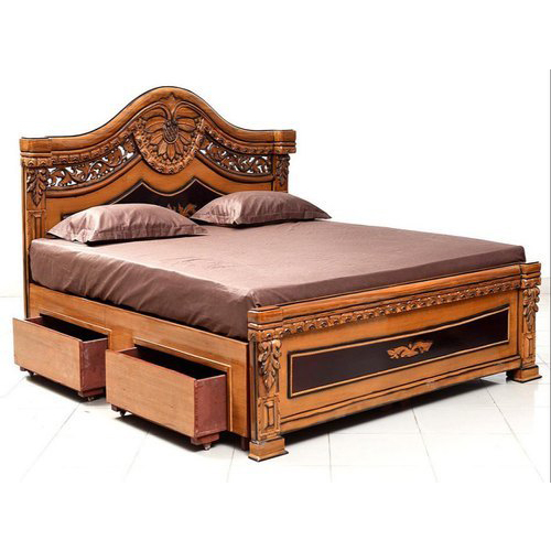 Wooden Double Bed