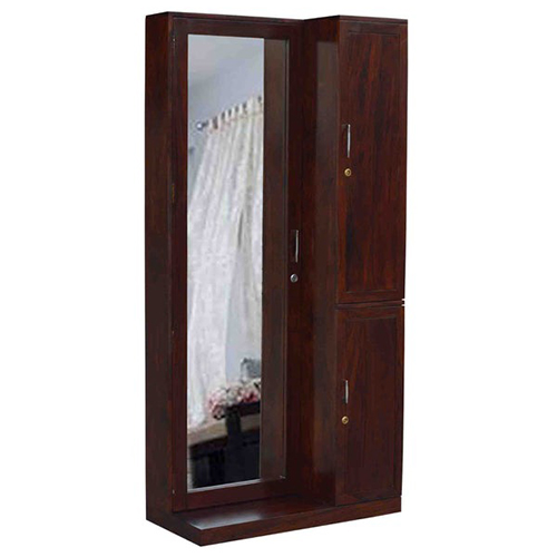 Wooden Glass Almirah