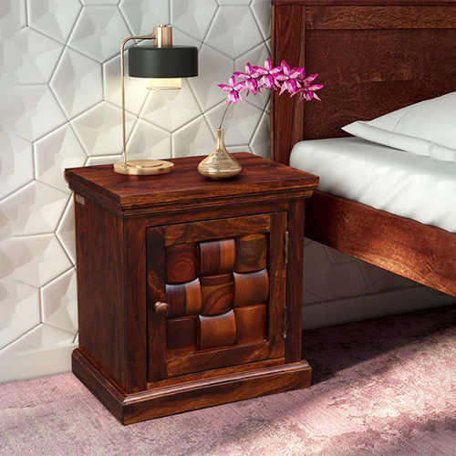 Wooden Bedside Cabinet