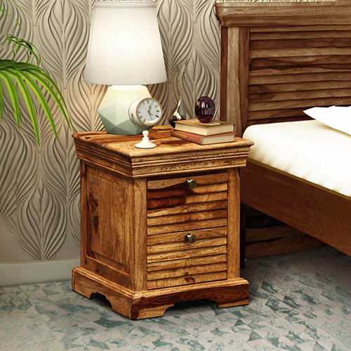 Wooden Bedside Cabinet