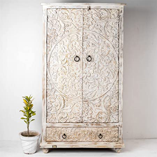 Carved Wooden Almirah