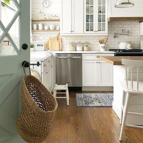 Painted Kitchen Cabinet