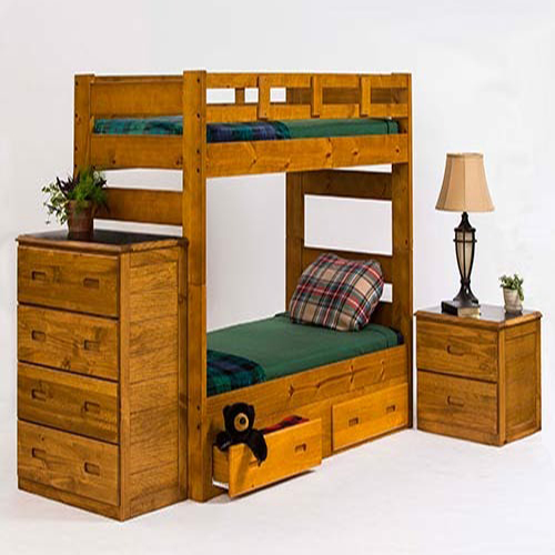 Wooden Bunk Bed