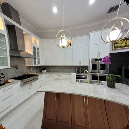 Solid Wood Kitchen Cabinet