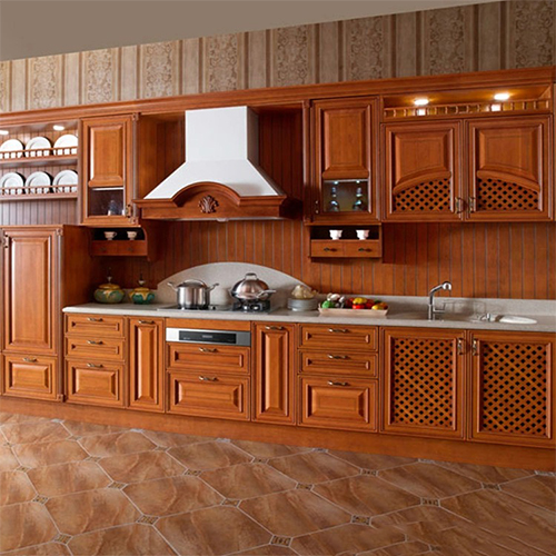 Solid Wood Kitchen Cabinet