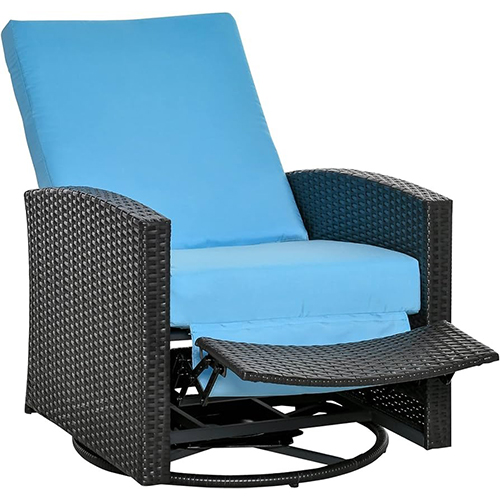 Rattan Recliner