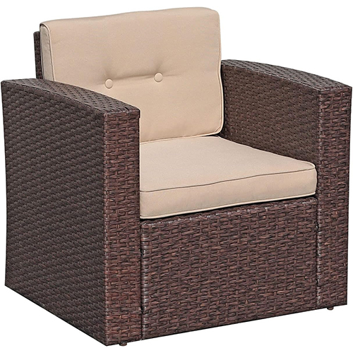 Rattan Recliner
