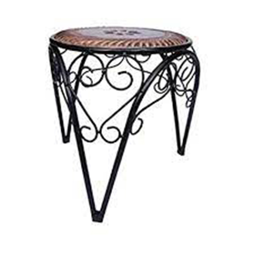 Wrought Iron Stool