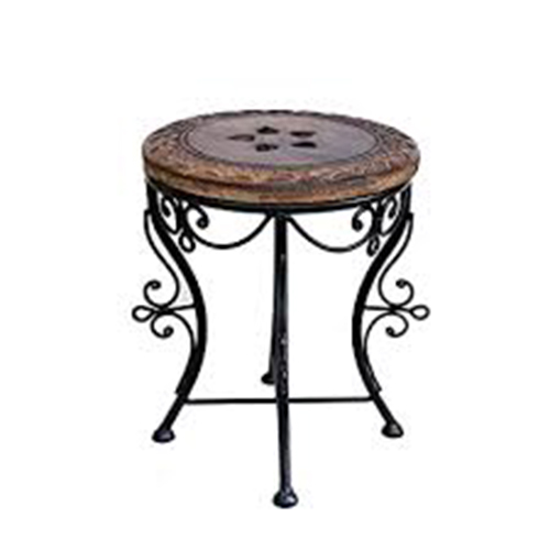 Wrought Iron Stool