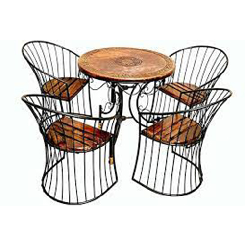 Iron Table Chair