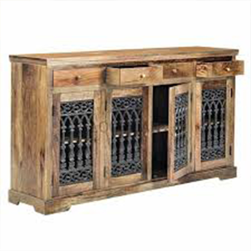 Wrought Iron Cabinet