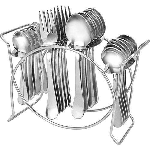 Stainless Steel Cutlery Stand