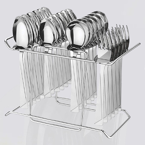 Stainless Steel Cutlery Stand